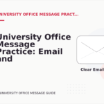 University Office Message Practice: Email and Message Examples